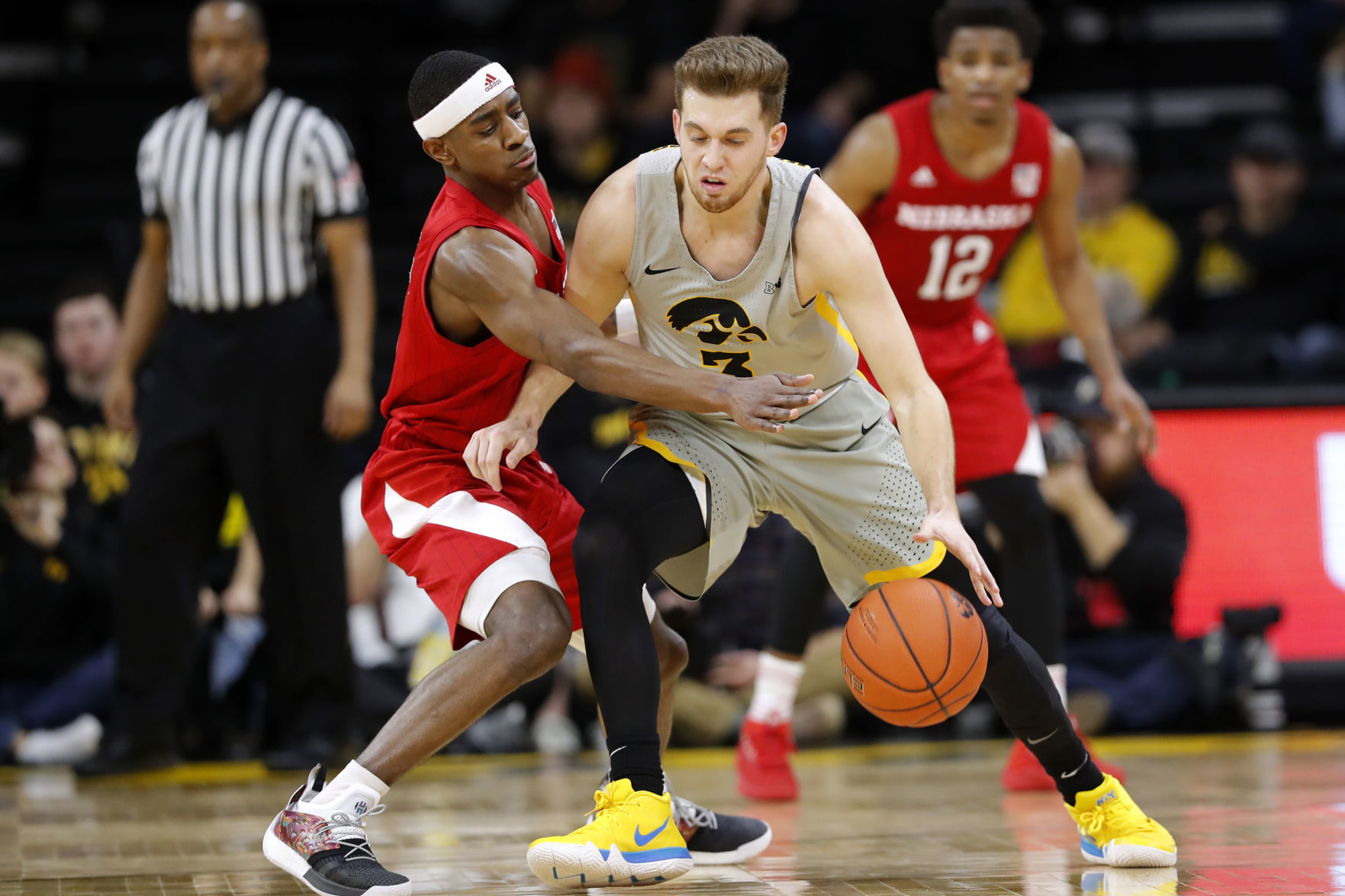 Nebraska Iowa Basketball